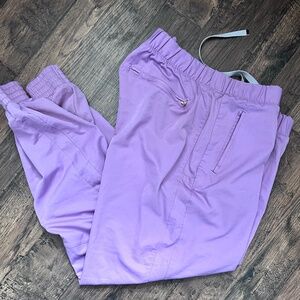 Lauderdale Tapered Light Purple Scrub Pant Size M/L